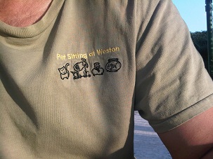 camiseta pet sitting